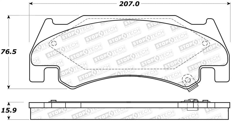 Plaquettes de frein StopTech Street