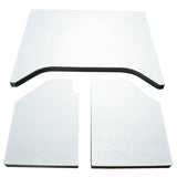 Tapis de protection pour toit de Jeep Wrangler JK 2 portes DEI 07-10 - 3 pièces - Blanc