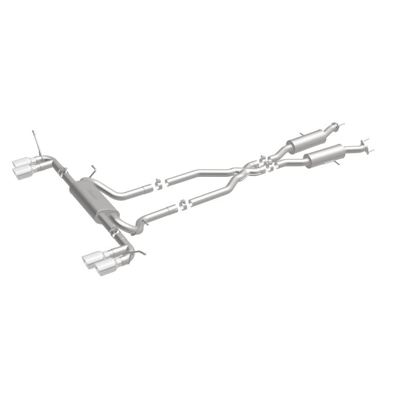 Cat Back MagnaFlow, SS, 2,5 po, pointe polie quadruple fendue de 4 po 14-15 Jeep Grand Cherokee 3,6 L/5,7 L V6/V8