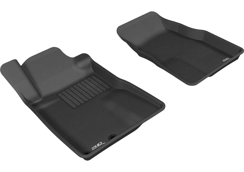 Tapis de sol 3D MAXpider pour Ford Mustang Kagu 2005-2009, 1ère rangée - Noir