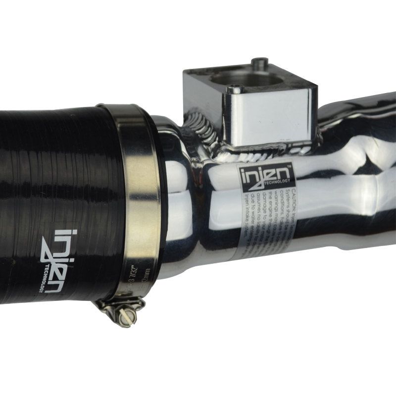 Prise d'air froid polie Injen 08-14 Mitsubishi 2.0L Non Turbo 4 cylindres