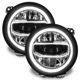 Oracle Jeep Wrangler JL/Gladiator JT RGB+W Headlight DRL Kit - ColorSHIFT w/o Cntrl