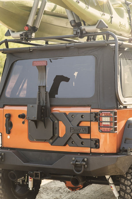Kit de porte-pneus Rugged Ridge Spartacus HD 07-18 Jeep Wrangler