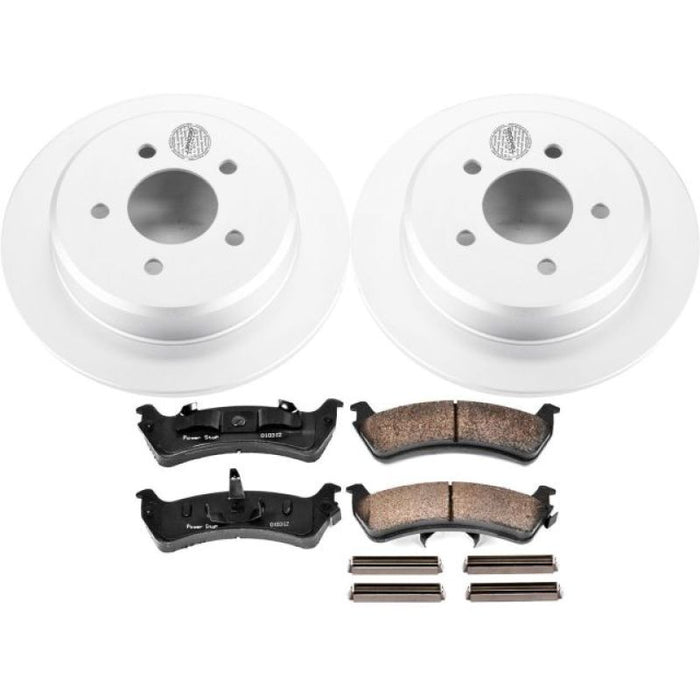 Kit de freins arrière Power Stop 95-01 Ford Explorer Z17 Evolution Geomet avec revêtement