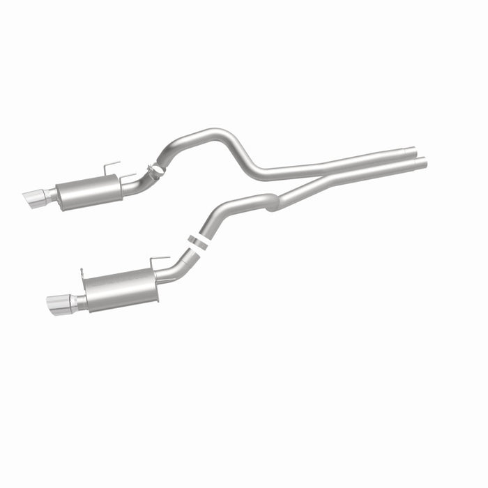 MagnaFlow 13 Ford Mustang Dual Split Rear Exit Stainless Cat Back Performance Exhaust (Street)