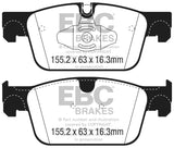 Plaquettes de frein avant EBC Greenstuff pour Volvo S90 2.0L Turbo 2017+