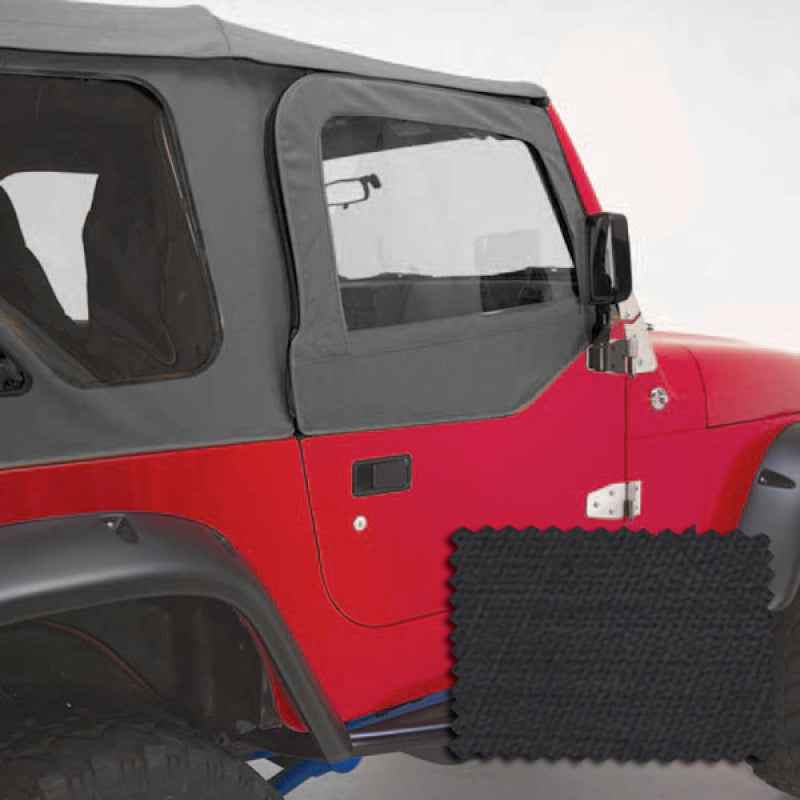 Rugged Ridge Door Skins Black Diamond 97-06 Jeep Wrangler