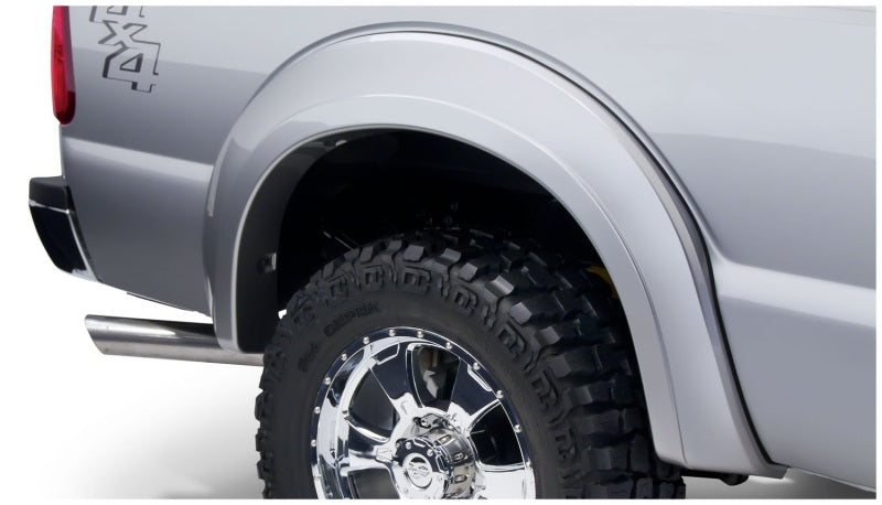 Bushwacker 11-16 Ford F-350 Super Duty Styleside Extend-A-Fender Style Flares 4 pièces - Noir