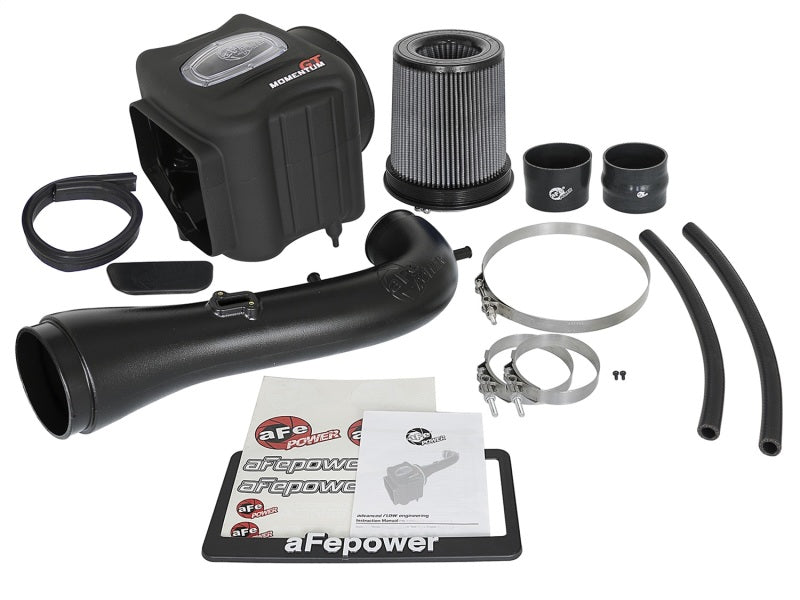 Système d'admission d'air froid aFe Power Momentum GT Pro DRY S pour VUS GM 14-17 V8 5,3 L/6,2 L