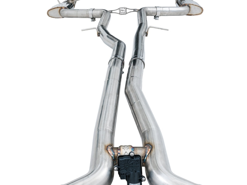 AWE Tuning 2019+ Mercedes-Benz C63/S AMG Coupé (W205) avec système d'échappement DPE SwitchPath - Sans embouts