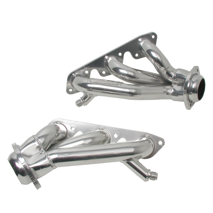 Collecteurs d'échappement BBK 99-04 Mustang V6 Shorty Tuned Length - 1-5/8 Silver Ceramic