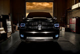 Oracle 09-17 RAM 1500 TRX/SLT Quad Pre-Assembled Headlights - Black Housing - White