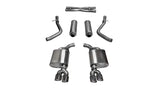 Dodge Challenger Xtreme Corsa 15-17 Cat-Back Double sortie arrière avec deux embouts Pro-Series polis de 3,5 pouces