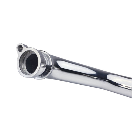 Tuyau de charge de refroidisseur intermédiaire poli Injen 15-16 BMW M3 (F80) L6 Twin Turbo avec bouchons NPT femelles 1/8 po
