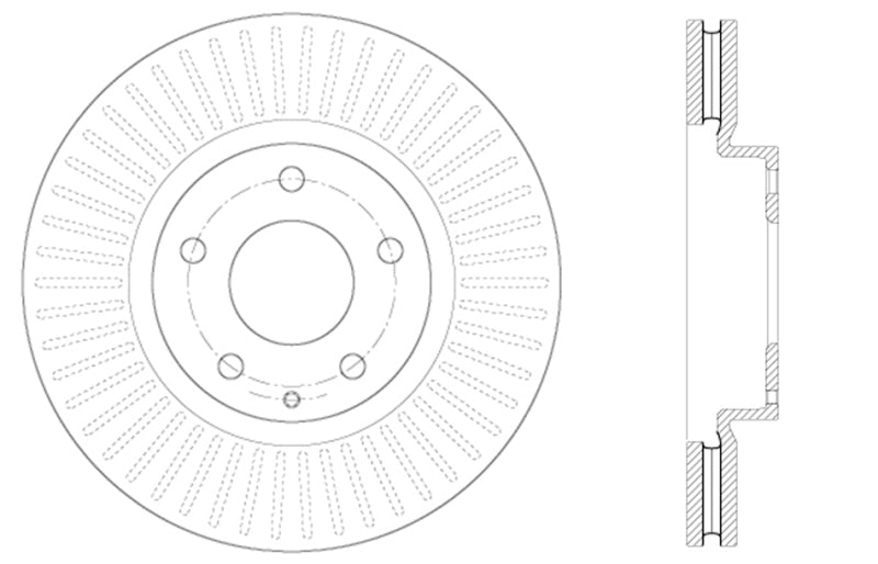 Disque de frein avant droit StopTech Performance