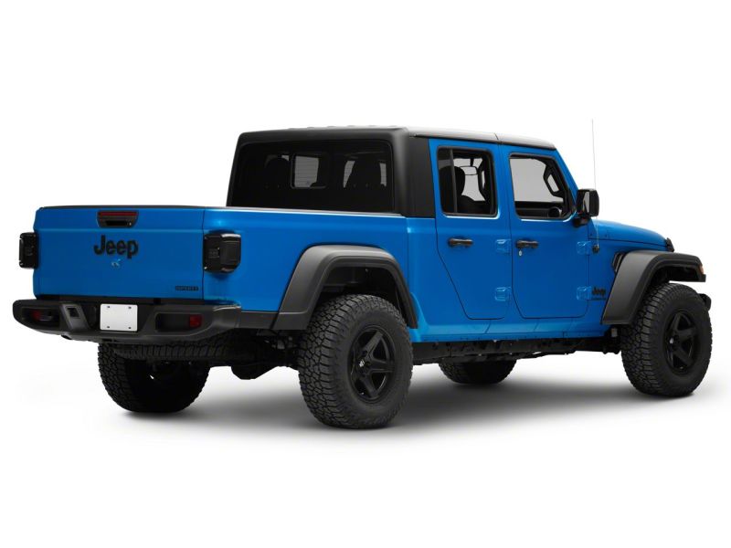Feux arrière à LED Raxiom 20-23 Jeep Gladiator JT Axial Series - Boîtier noir (lentille fumée)