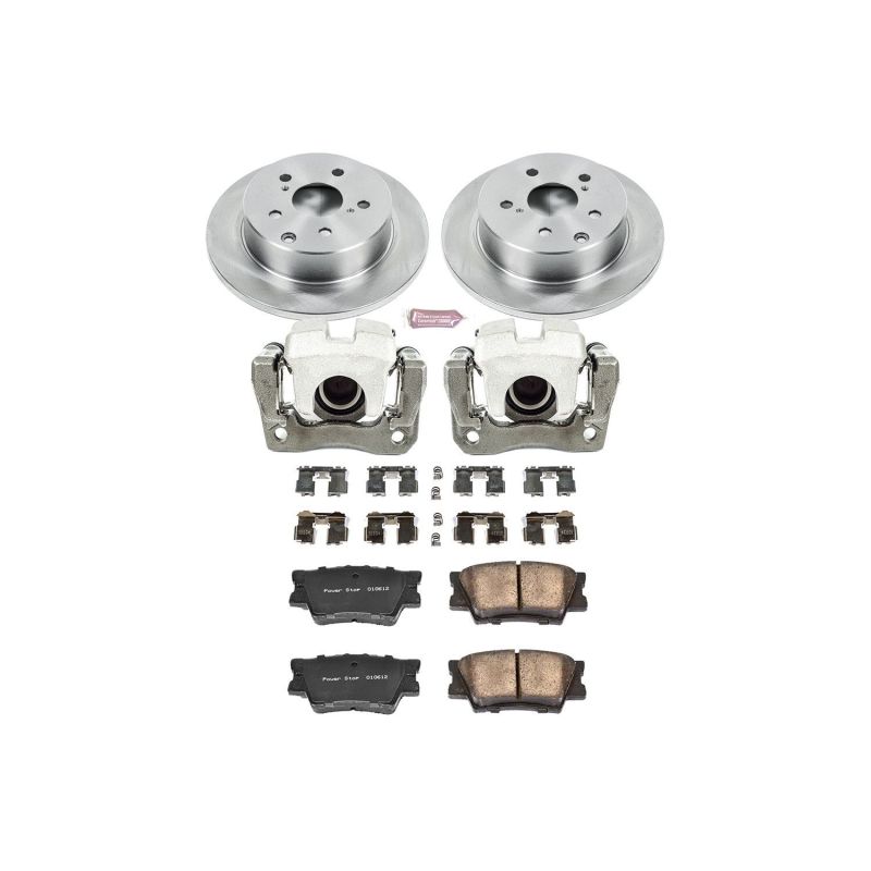 Kit de freins arrière Autospecialty Power Stop 10-12 avec étriers pour Lexus HS250h