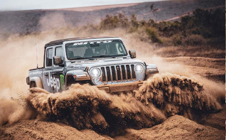 Échappement MagnaFlow Cat Back 2018 Jeep Wrangler 2.0L Rock Crawler Series à sortie unique en acier inoxydable