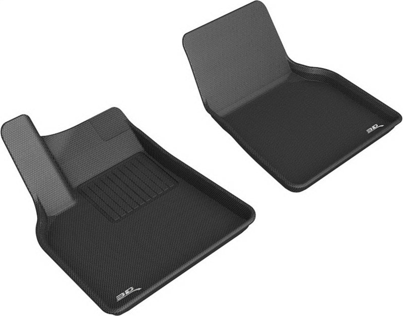 3D MAXpider 2021 Tesla Model Y Kagu 1st Row Floormat - Black