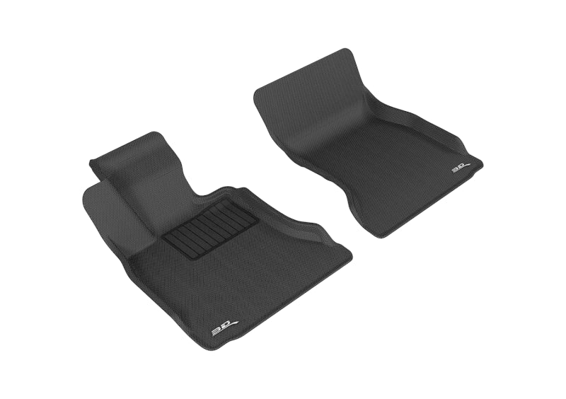 Tapis de sol 3D MAXpider 2011-2016 pour BMW Série 5 F10 Kagu 1ère rangée - Noir