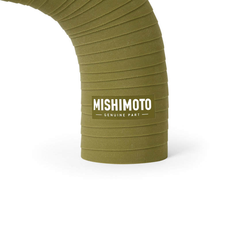 Kit de durites en silicone Mishimoto 07-11 Jeep Wrangler 6 cylindres Olive Drab