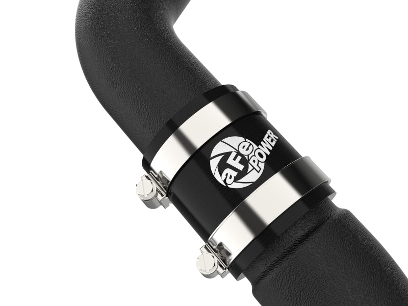 Kit de tuyaux de charge chauds et froids en aluminium aFe 19-22 pour Hyundai Veloster N L4 2.0L (t) BladeRunner - Noir