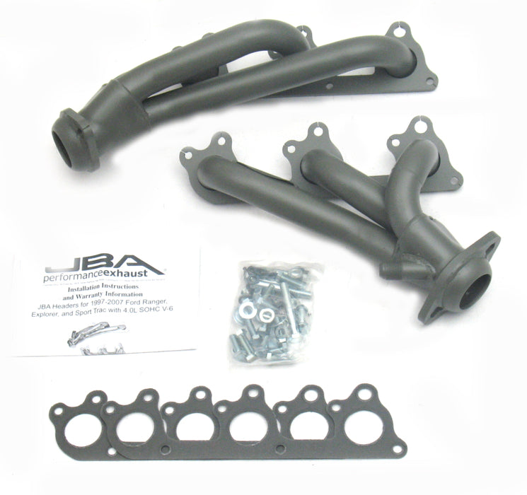 JBA 97-11 Ford Ranger 4.0L OHC avec collecteur d'échappement Cat4Ward primaire Ti Ctd 1-1/2 po côté conducteur EGR