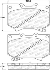 Plaquettes de frein StopTech Street