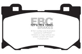Plaquettes de frein avant EBC 08-15 Infiniti G37 3.7 Bluestuff