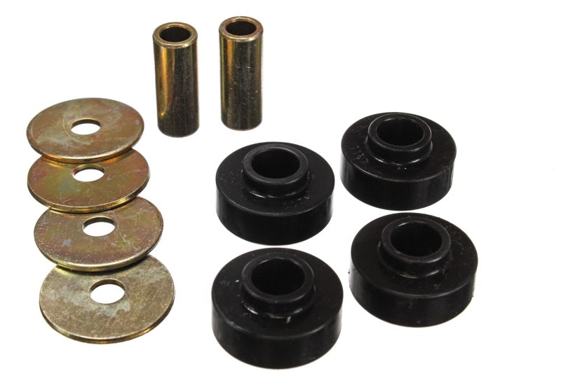 Bagues de support de différentiel noires Energy Suspension 89-97 Ford Thunderbird / 99-04 Mustang Cobra