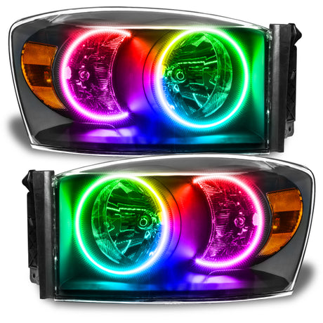Oracle 07-08 Dodge Ram SMD HL - Noir - ColorSHIFT sans contrôleur VOIR LA GARANTIE
