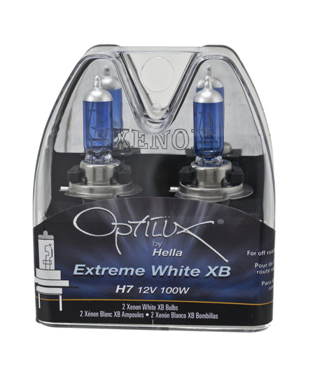 Ampoules Hella Optilux H7 100W XB Extreme Blue (paire)