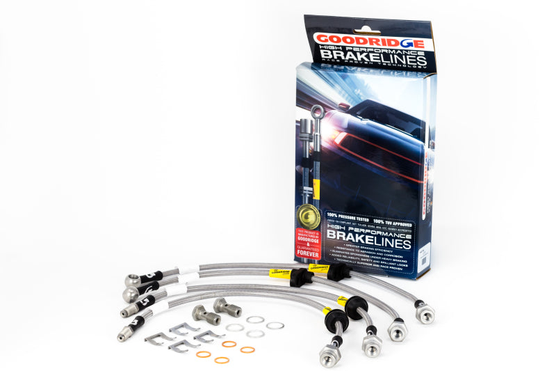 Conduites de frein Goodridge SS pour Ford Focus RS 15-16 (RS MK3 uniquement)