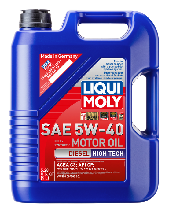 Huile moteur haute technologie LIQUI MOLY 5L Diesel 5W40