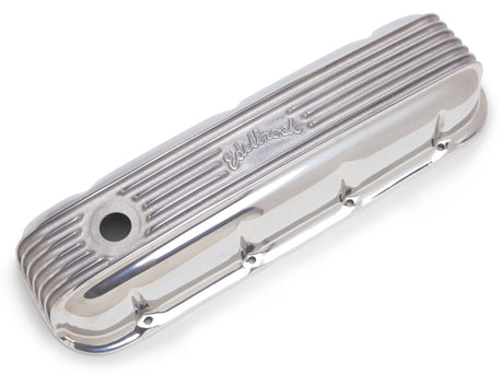 Couvercle de soupape Edelbrock Classic Series Chevrolet 1965 et plus tard 396-502 V8 poli