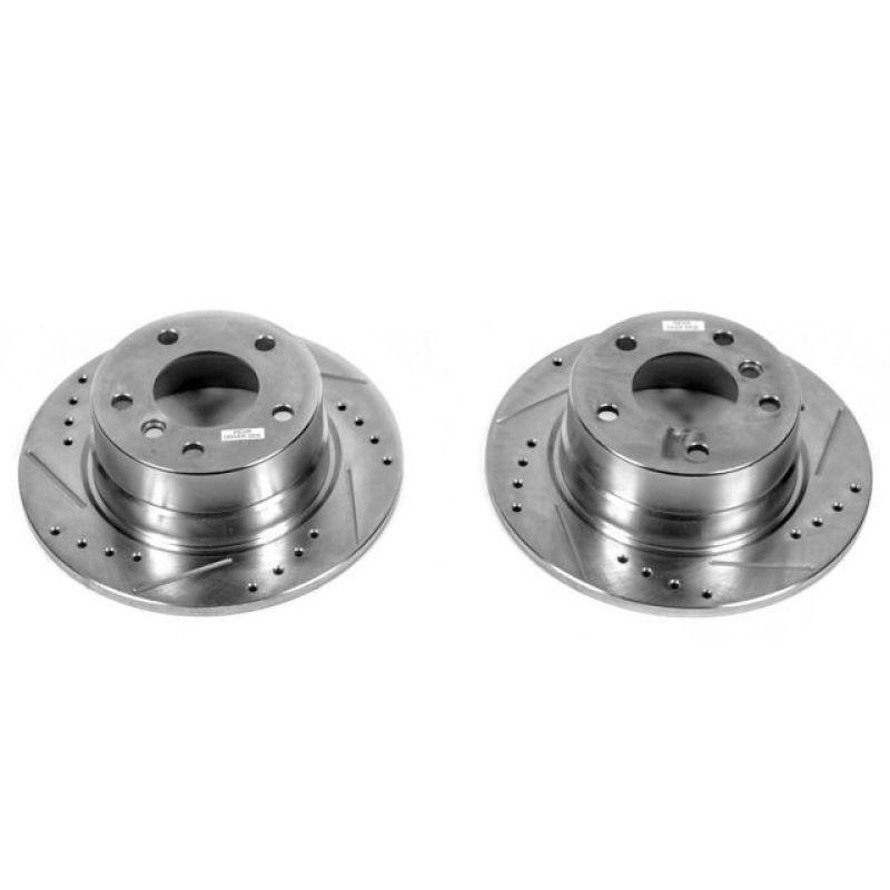 Disques de frein arrière Power Stop 03-05 BMW Z4 Evolution percés et fendus - Paire