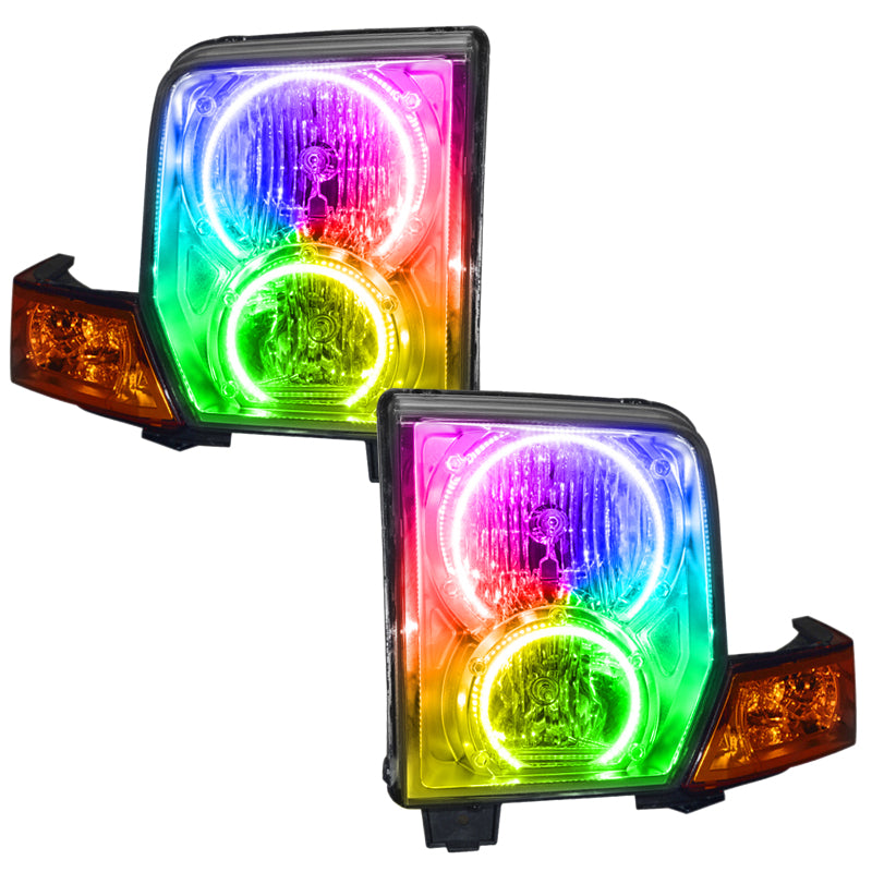 Oracle 06-10 Jeep Commander SMD HL - ColorSHIFT avec contrôleur 2.0 VOIR LA GARANTIE