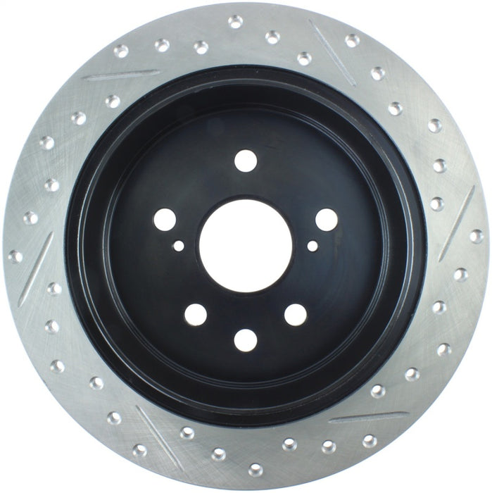 Disque de frein arrière droit fendu et percé StopTech 06-10 Lexus IS 250/IS 300/IS 350 SportStop