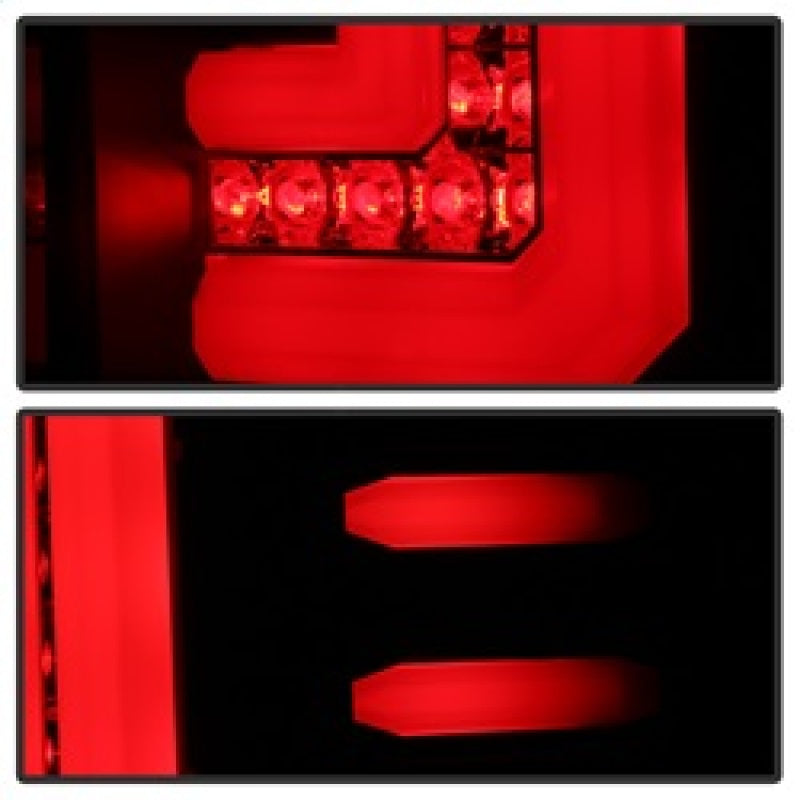 Feux arrière à DEL pour GMC Sierra 2016-2017 Spyder - Fumée noire ALT-YD-GS16-LED-BSM