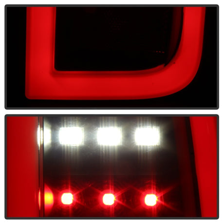Feux arrière à LED Spyder Chevy Tahoe / Suburban 15-17 - Fumée noire (ALT-YD-CTA15-LED-BSM)