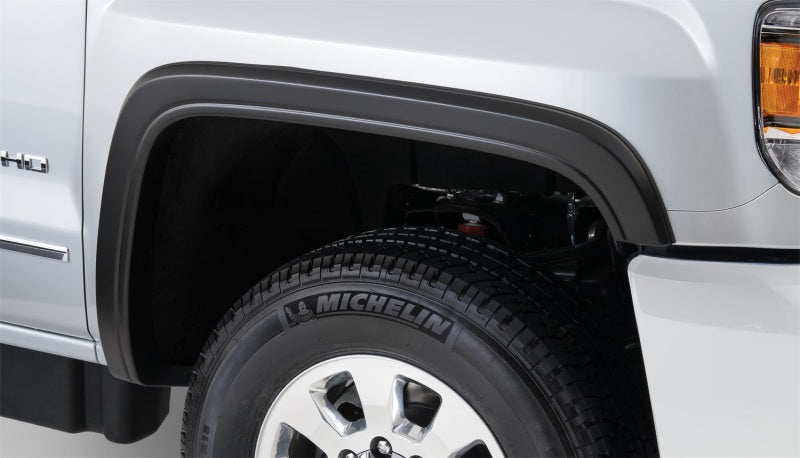 Élargisseurs de pare-chocs Bushwacker 07-14 GMC Sierra 2500 HD de style OE, 2 pièces - Noir