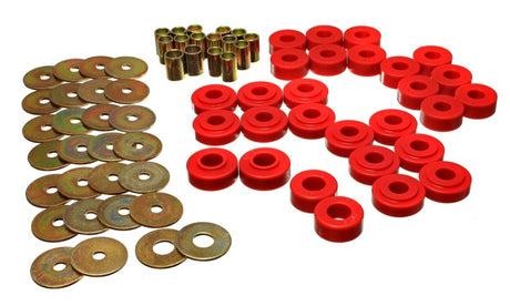 Kit de manille de cadre à ressort Energy Suspension RR - Rouge