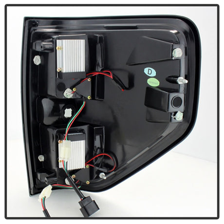 Feux arrière LED Spyder Ford F150 09-14 Fumé noir ALT-YD-FF15009-LED-BSM