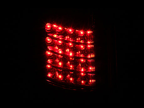 Feux arrière à LED ANZO 1995-2005 Chevrolet S-10 Noir