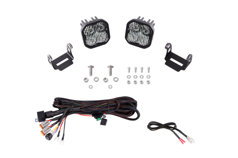 Kit de feux de fossé à DEL Diode Dynamics pour Ford Bronco SS3 2021 – Combo blanc Pro