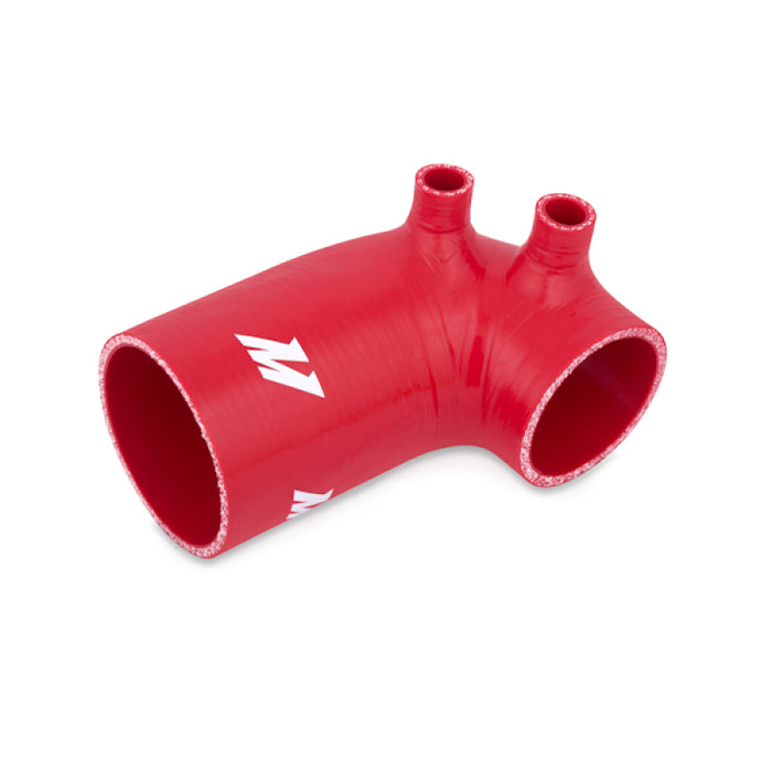 BMW E36 (325/328/M3) Mishimoto 92-99 avec soufflet d'admission en silicone rouge HFM de 3,5 pouces sans ASC