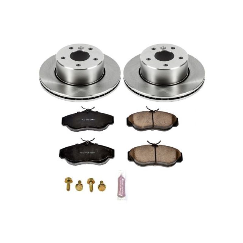 Kit de freins avant Power Stop Autospecialty pour Land Rover Discovery 99-04
