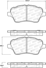 Plaquettes de frein avant StopTech 14-18 Ford Fiesta Street Performance