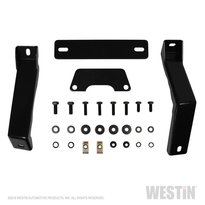 Plaque de protection de carter de transmission Westin/Snyper 07-11 Jeep Wrangler - Noir texturé