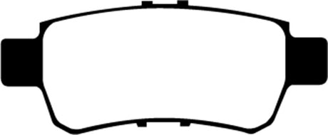 Plaquettes de frein arrière EBC 05-10 Honda Odyssey 3.5 Greenstuff (pour disques de 11,7 po)